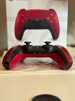 Mando PS5 Rojo Metálico Sony
