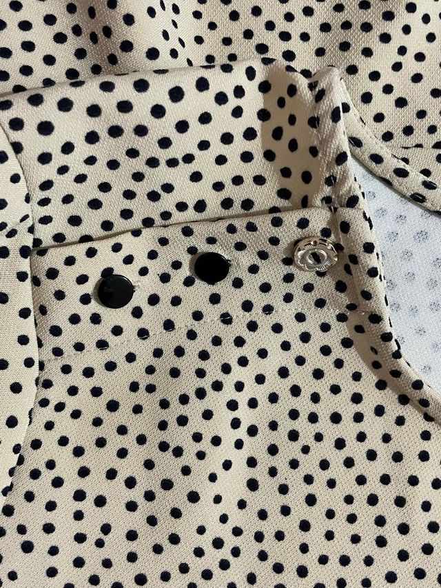 Zara basic blusaa pois beige e nero