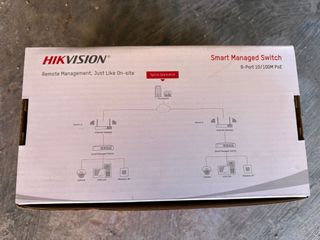 Switch Hikvision 8 Porte PoE Gestito