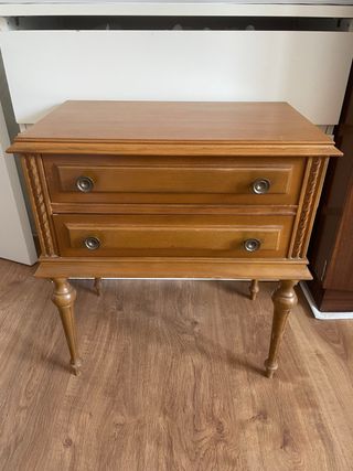 Mesa antigua vintage de madera