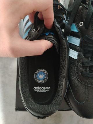 Adidas Samba Black Sheep Blu/Azz/Nero