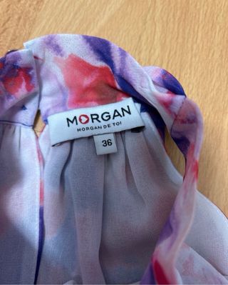 Blusa Morgan Talla 36 Estampada