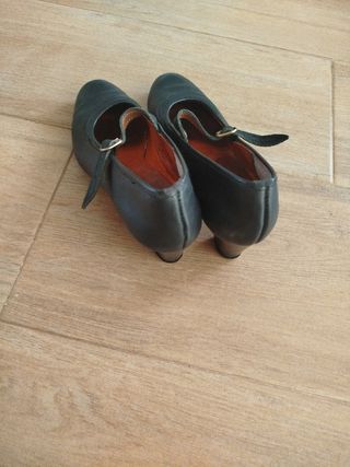 Zapatos de baile flamenco negros