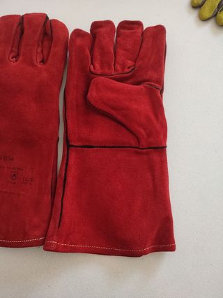 Guantes Jomiba Piel Soldador Nuevos Talla XL 