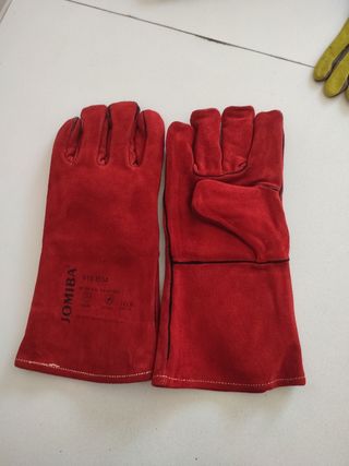 Guantes Jomiba Piel Soldador Nuevos Talla XL 