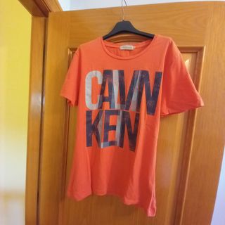 Camiseta Calvin Klein Naranja Talla S