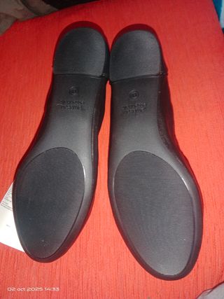 Manoletinas negras talla 41.5
