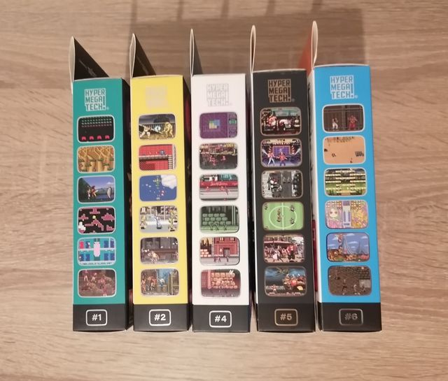 5 Evercade Super Pocket Capcom, NeoGeo, Taito... 