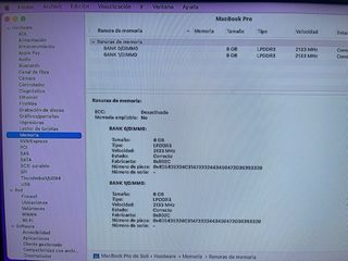 MacBook Pro 15” Touchbar 2016 i7 4 núcleos