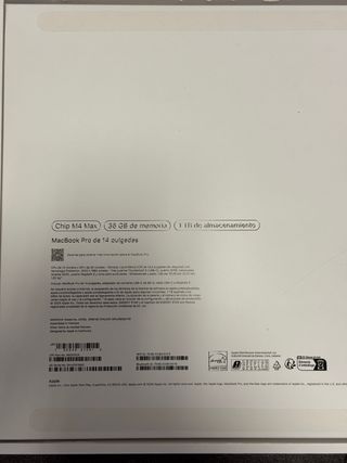 Cajas MacBook Air y MacBook Pro originales y nueva