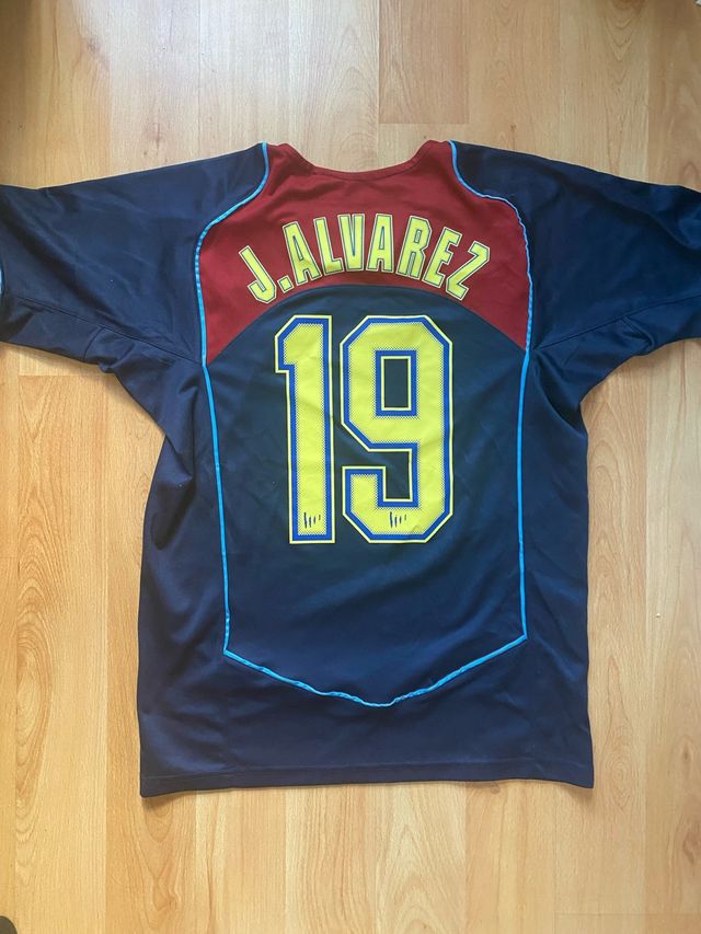 Camiseta Atlético de Madrid 04/05 Julián Álvarez 