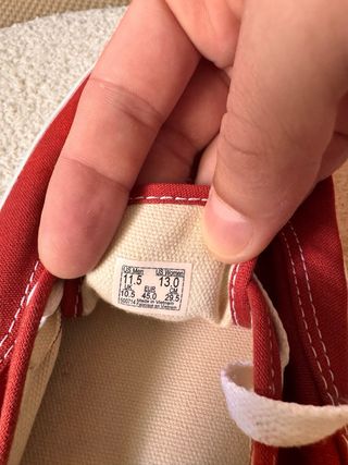 Zapatillas Vans Autentic Rojas