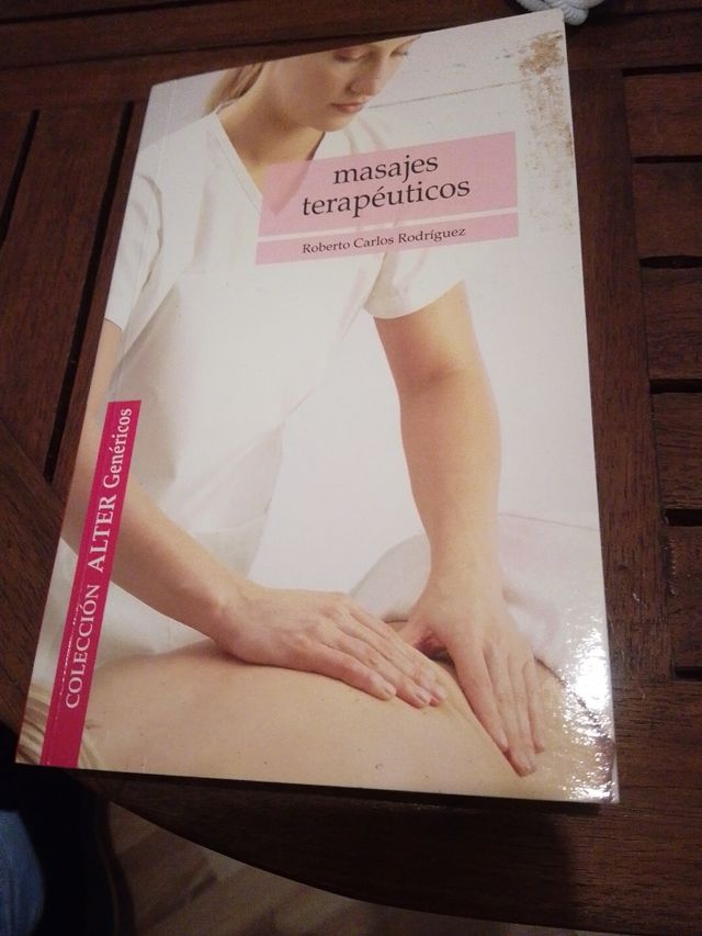 Masaje terapéutico autor Roberto Carlos Rodríguez