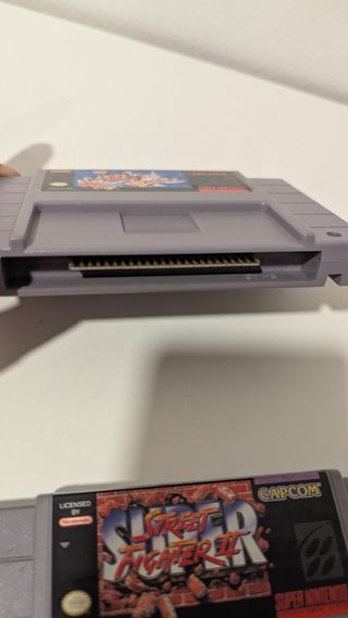 Pack Fatal Fury 2 y Super Street Fighter II SNES
