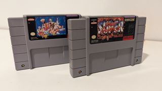 Pack Fatal Fury 2 y Super Street Fighter II SNES