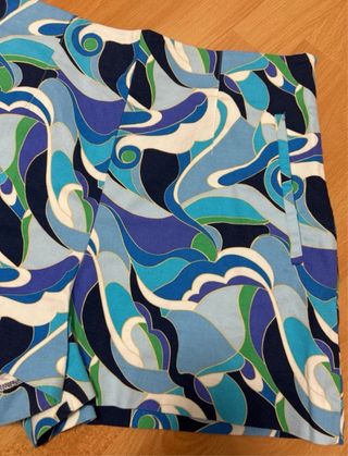 Shorts Zara Talla L Estampado Abstracto