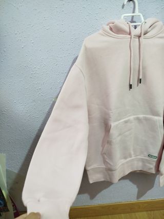 Sudadera rosa Pull&Bear S
