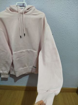 Sudadera rosa Pull&Bear S
