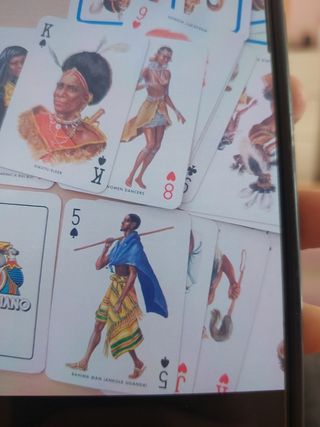Carte da gioco Modiano Special Poker Tribù African