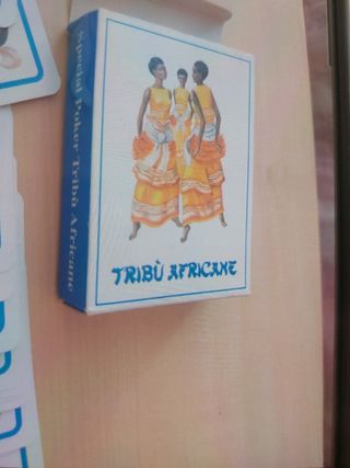 Carte da gioco Modiano Special Poker Tribù African