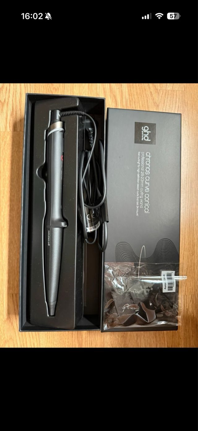 Rizador GHD Negro