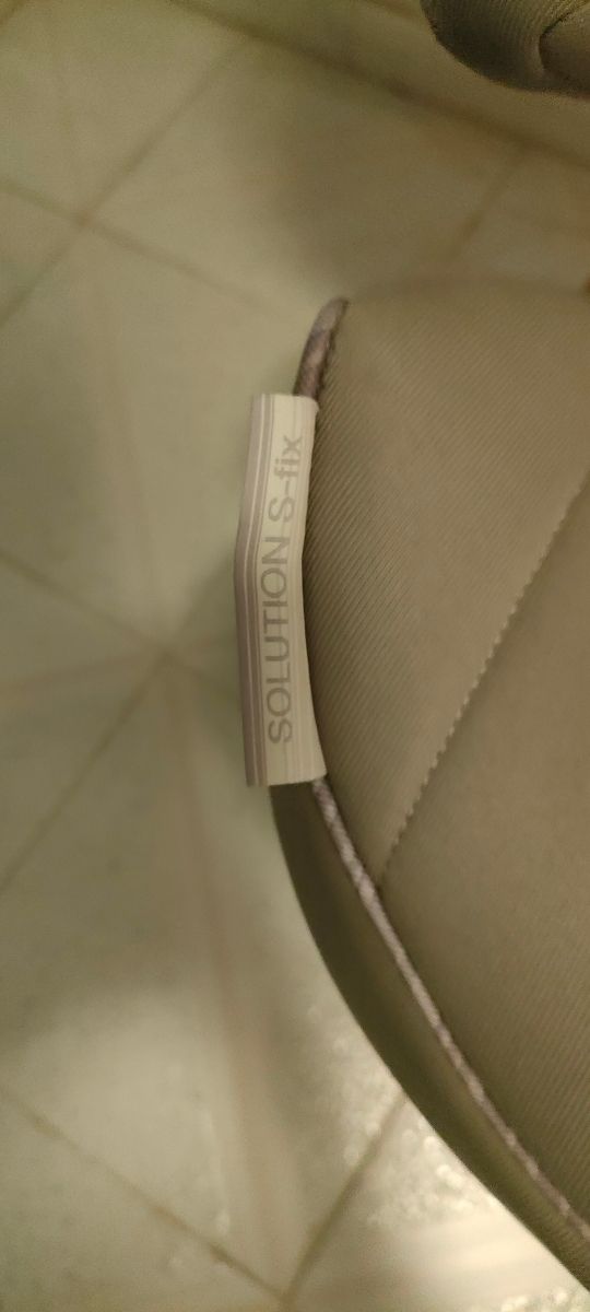 Silla Cybex Solution S-Fix Gold gris