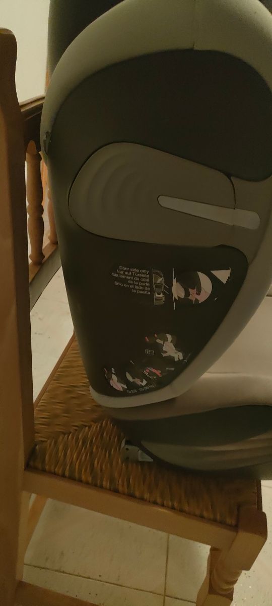 Silla Cybex Solution S-Fix Gold gris