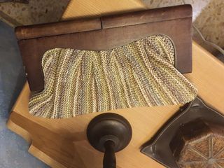 Bolso de mano tejido