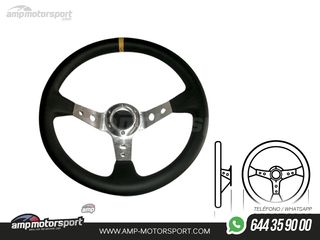VOLANTE SPORT INVERTIDO EN PIEL LISA