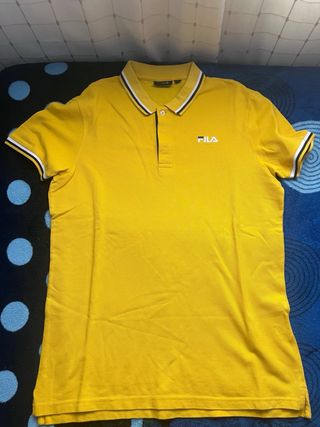 Polo Fila Amarillo Talla M