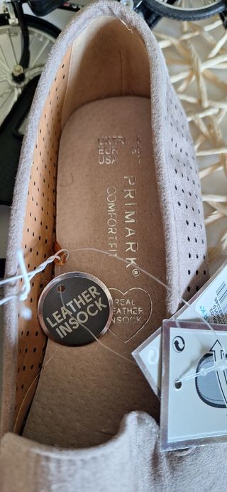Mocasines beige mujer talla 38