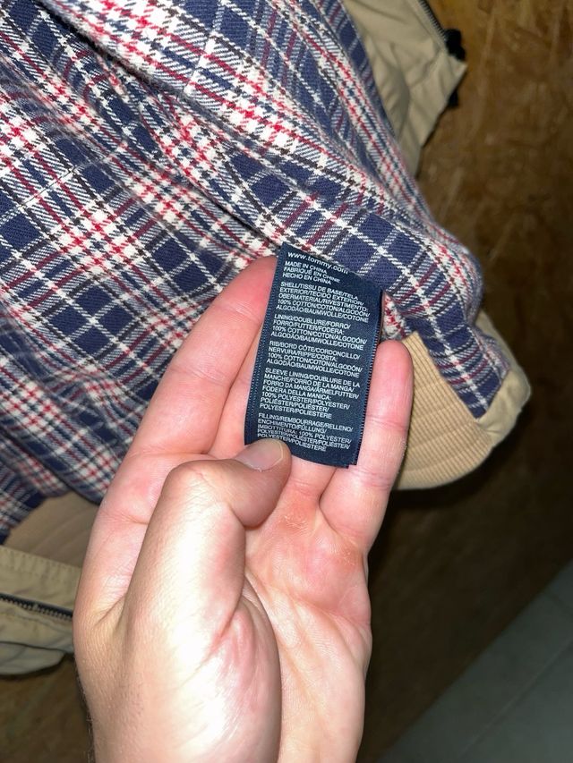 Chaqueta Harrington Tommy Hilfiger Beige