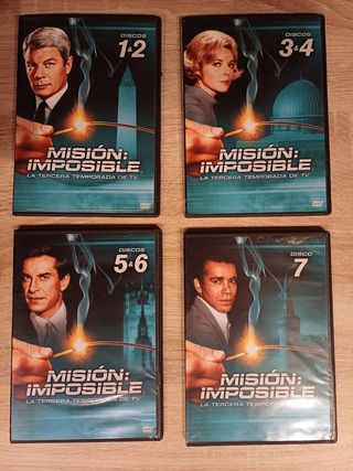 SERIE MISIÓN IMPOSIBLE. DVD. TEMPORADA TRES