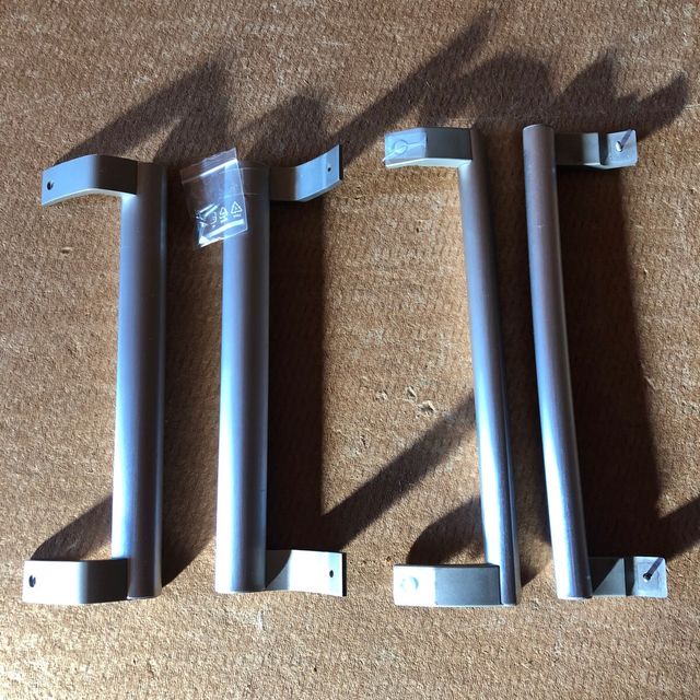 Tiradores metálicos nevera Bosch Siemens Balay