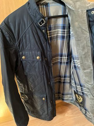 Cazadora Belstaff Trialmaster Negra original