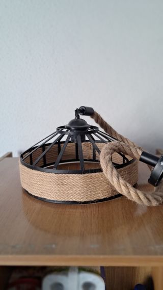 Lámpara de techo de  cuerda