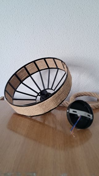Lámpara de techo de  cuerda