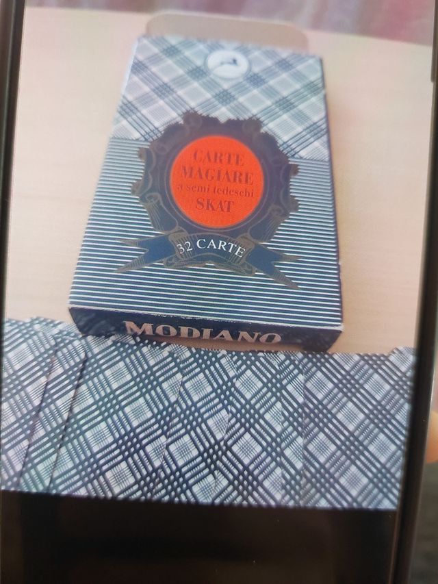 Carte Modiano 32 carte plastificate SKAT