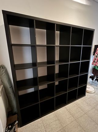 Estantería Ikea Kallax 182x182 cm Negra