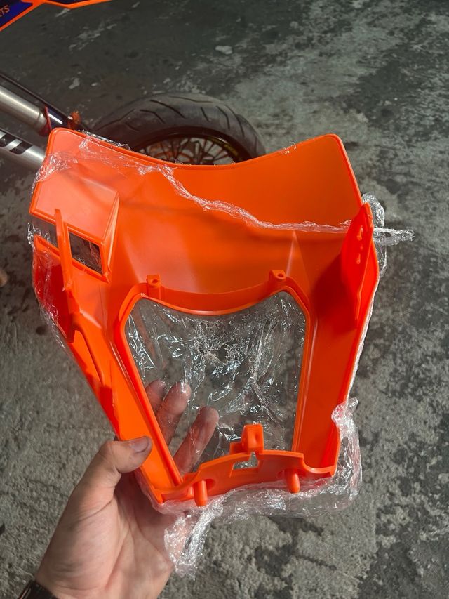 KTM 2018-2020 Máscara Laranja