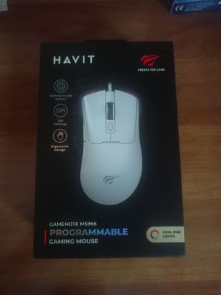 Mouse Gaming HAVIT MS966 Bianco Programmabile