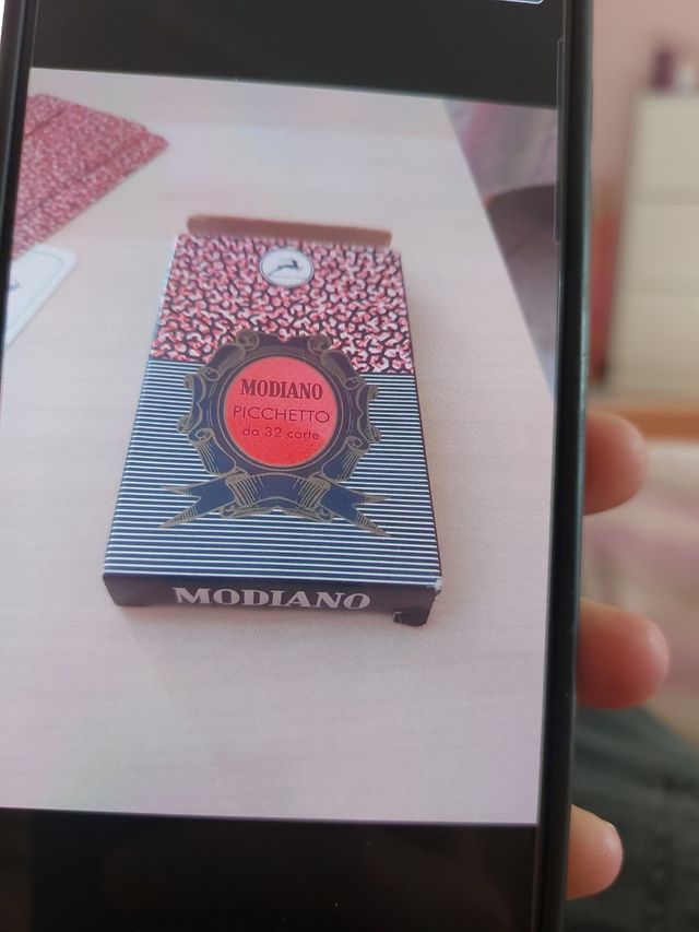 Carte da Picchetto Modiano Plastificate