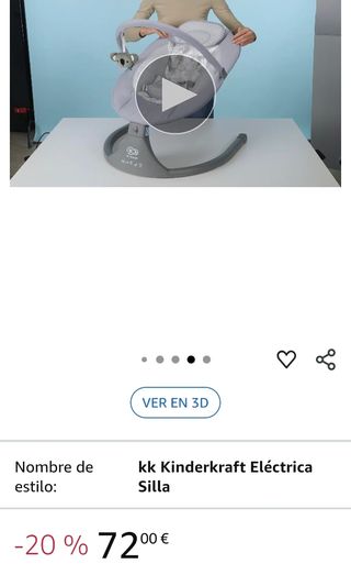 Mecedora Kinderkraft 45€