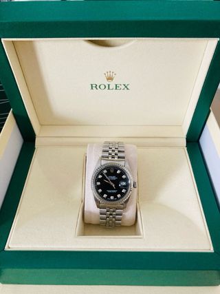 Rolex Datejust 36mm diamantes 