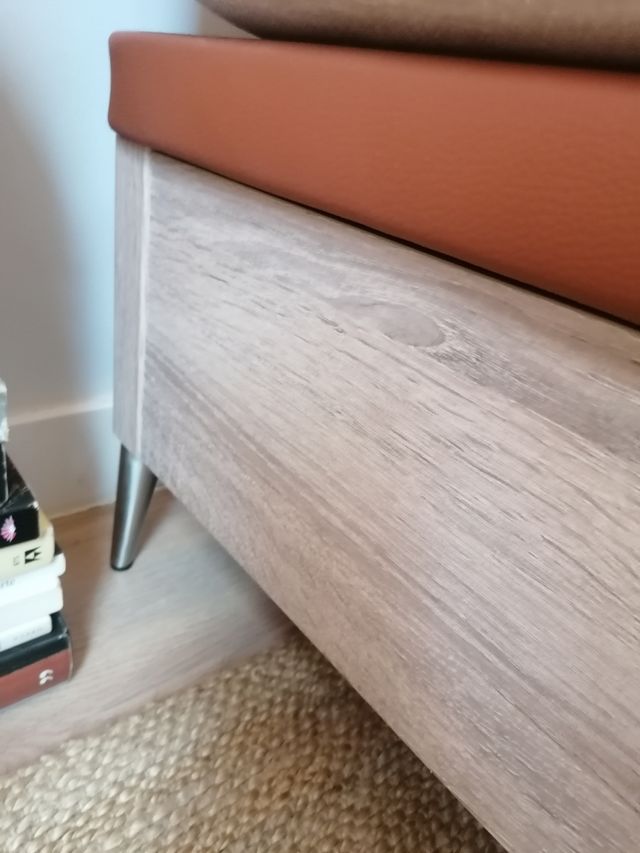 Colchón con topper viscolastico + canapé abatible