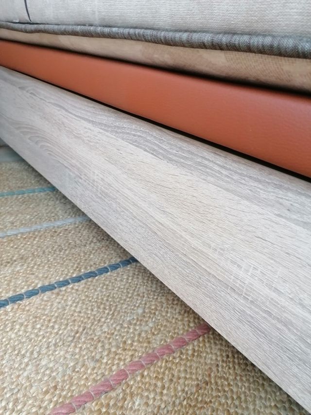 Colchón con topper viscolastico + canapé abatible