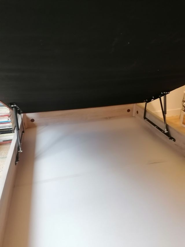 Colchón con topper viscolastico + canapé abatible