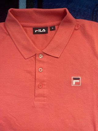 Polo Fila Rosa Talla M