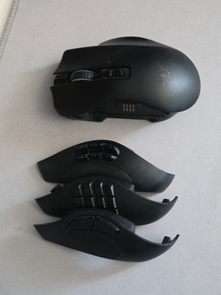 Razer Naga Pro Ratón Gaming Negro y Verde
