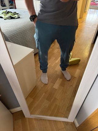Pantalón chándal Nike azul/teal